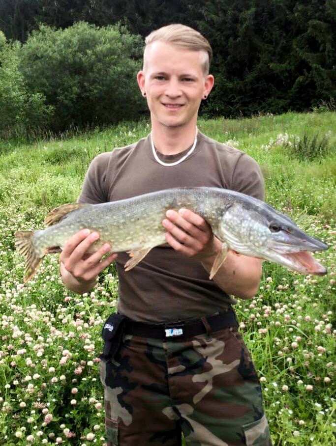 Hecht mit 81cm an der Talsperre Zeulenroda.